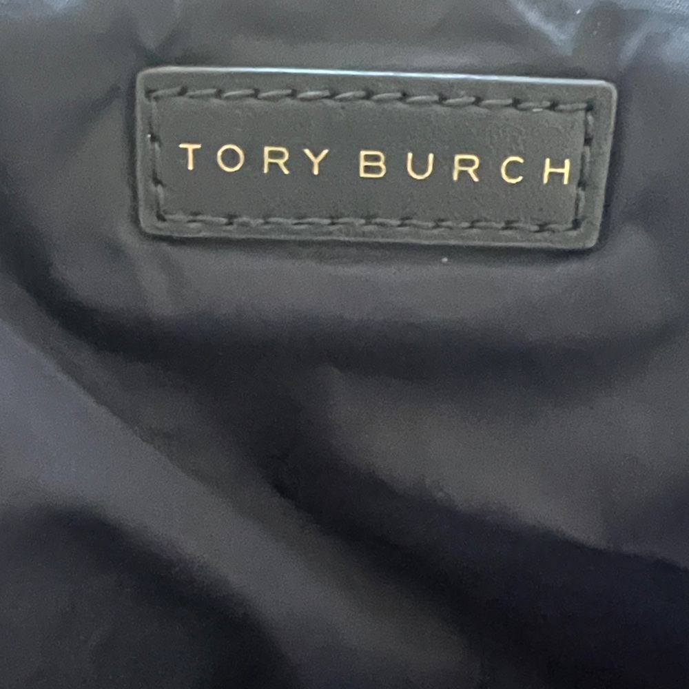Tory Burch Navy Blue Tote Bag - Picture 2 of 2